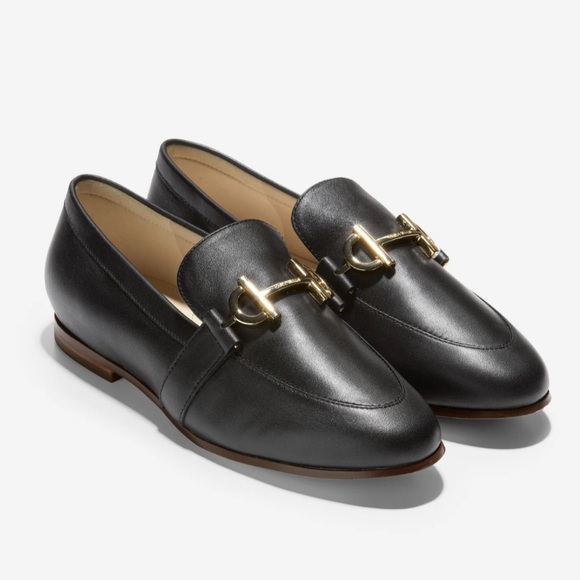 Cole Haan | Black Leather Horsebit Loafers Classic Shoes W19233 - Picture 1 of 10